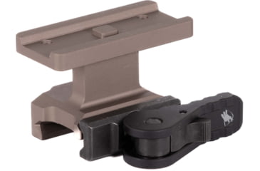 Image of American Defense Manufacturing Aimpoint Lightweight T1/T2 Lightweight 1/3 RD COWITNESS M5 Standart Lever Red Dot Mount, Flat Dark Earth, AD-T1-LW-11-FDE-STD