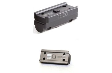 Image of American Defense Manufacturing Aimpoint T1 Micro Cowitnesss Riser, Black, Flat Dark Earth