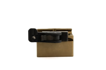 Image of American Defense Manufacturing Aimpoint T1 Micro Mount 1 Piece Lower 1/3rd Co-Witness, Tactical Lever, Flat Dark Earth, AD-T1-11 TAC R FDE