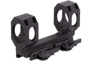 Image of American Defense Manufacturing Dual Ring Scope Mount Straight up Mount, 1in Rings, Black, AD-RECON-S 1 STD-TL