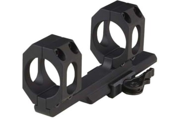 Image of American Defense Manufacturing Dual Ring Scope Mount w/ a 2in Offset, Single QD Lever, 32mm Rings, Black, AD-SCOUT 32 STD-TL