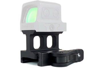 Image of American Defense Manufacturing Holosun 509T QD Mount, Titanium Lever, Lower 1/3 Co-Witness Mount Height, Black, AD-509T-11-TL