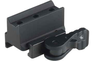 Image of American Defense Manufacturing Modular Base w/ Tac Lever, Black, 1.8 in, AD-B5-TAC-R