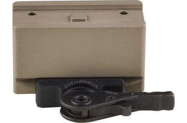 Image of American Defense Manufacturing One Piece Aimpoint T1 Mount at Lower 1/3rd SOCOM Height, Flat Dark Earth, AD-T1-11 STD FDE-TL