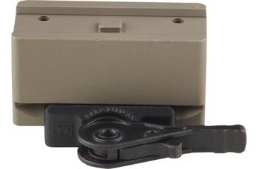 Image of American Defense Manufacturing One Piece Mount Co-Witness for the Aimpoint T1 Optic, Flat Dark Earth, AD-T1-10 STD FDE-TL