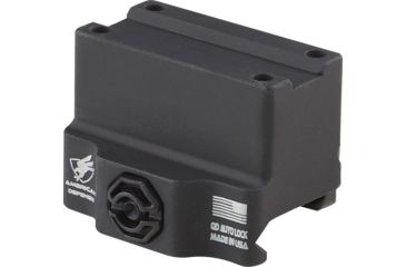 Image of American Defense Manufacturing One Piece Trijicon MRO Mount at Lower 1/3rd SOCOM Height, Black, AD-MRO-11 STD-TL