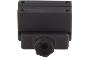 Image of American Defense Manufacturing One Piece Trijicon MRO Mount Lower 1/3rd Co-Witness w/ 1/2in Titanium GI Bolt, Black, Small, AD-MRO-11-TGIB