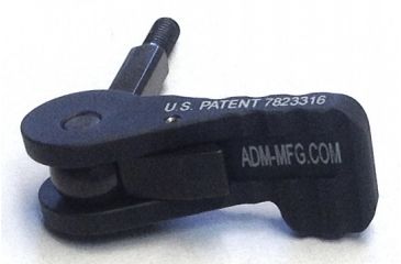Image of American Defense Manufacturing Picatinny QD Mount, 3LUG, Standard Lever, Black, AD-170-VPG 3LUG STD