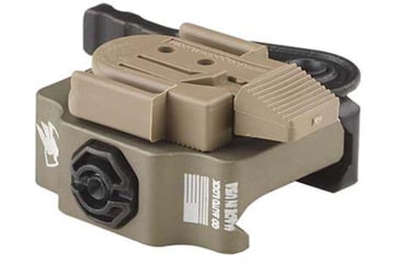Image of American Defense Manufacturing QD Light Mount for SureFire LED Helmet Light, Flat Dark Earth, AD-21 STD FDE-TL