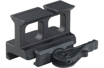 Image of American Defense Manufacturing QD Mount w/ Tac Lever for the Aimpoint ACRO Micro Red Dot in Low Height, Black, AD-ACRO-L-TAC