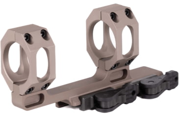 Image of American Defense Manufacturing Recon Dual QD M-35 Rifle Scope Mount, TAC Lever, Flat Dark Earth, AD-RECON-M-35-FDE-TAC