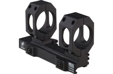 Image of American Defense Manufacturing Scope Mount for Valdada QR-TS Pitbull 35mm Tactical Compact Scope, High, Standard Lever, Black, AD-RECON-PB-H 35 STD-TL