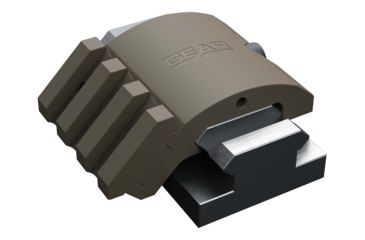 Image of American Defense Manufacturing Surefire X-Series Offset Flashlight Mount, Flat Dark Earth, Small, GS-3141
