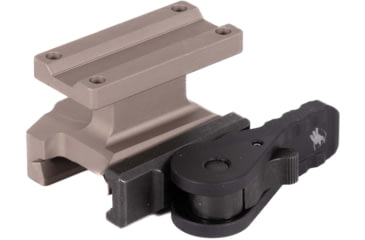 Image of American Defense Manufacturing Trijicon MRO Lightweight 1/3 RD COWITNESS Standart Lever Red Dot Mount, Flat Dark Earth, AD-MRO-LW-11-FDE-STD