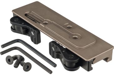 Image of USED American Defense Manufacturing Trijicon Reflex Mount, Tactical Lever, Flat Dark Earth, AD-15-R-FDE-TAC, EDEMO1