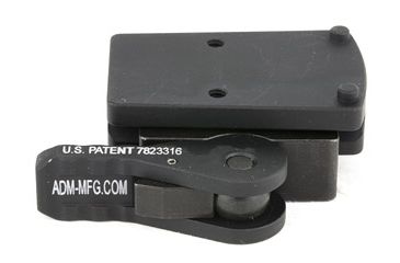 Image of American Defense Manufacturing Trijicon RMR Mount, Standard Lever, Black, Right Hand, AD-RMR-RH STD