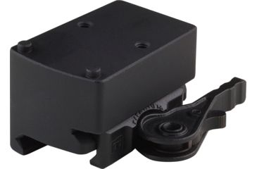 Image of American Defense Manufacturing Trijicon RMR Mount w/ iron sight co-witness, Black, AD-RMR-CO STD-TL