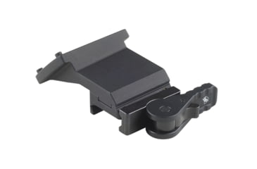Image of American Defense Manufacturing Trijicon RMR Mount w/ Offset, Standard Legacy Lever, 45 Degree Offset, Left Hand, Black, AD-RMR-OFFSET-LH-45-STD