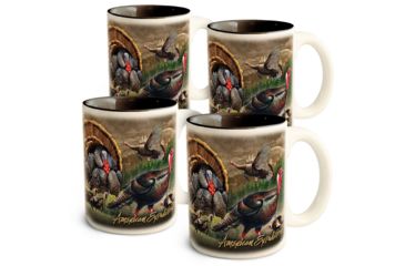 Image of American Expedition Collage Coffee Mugs, Set of 4, Turkey 4012110