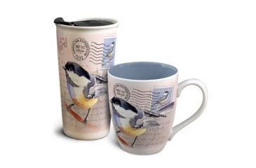 Image of American Expedition Home and Away Vintage Mug Set, Chickadee 4012093