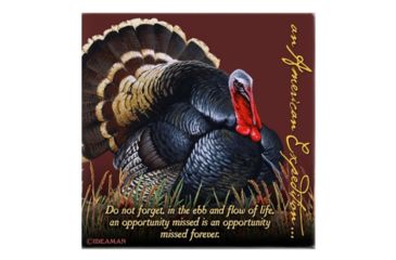 Image of American Expedition Square Coaster, Wild Turkey 602159