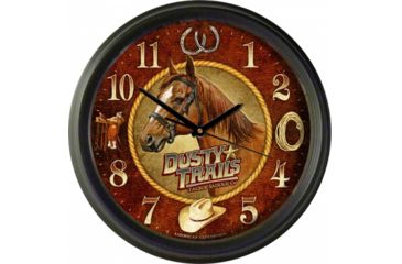Image of American Expedition Vintage Clock With Dusty Trails Tck and Sddle Co 4010738
