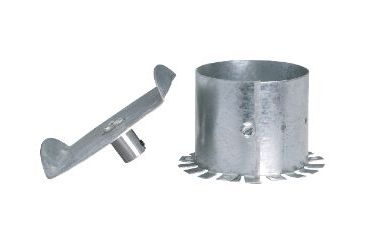 Image of American Hunter 1 1/2 Inch Down Funnel W/Flat Slinger Plate BL-SLDN-1