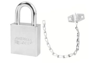 Image of American Lock A5200 Padlock w/ 9&quot; chain 918076