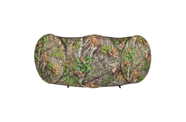 Image of Ameristep Jakehouse ZS3 Fabric Concealment Turkey Blind w/Bag, Lightweight, 2 Person Capacity, Mossy Oak Obsession, AMS-AMEBL0180