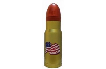 Image of AmmOMug Brass Hollow Point American Flag 16oz Mug AMA-009