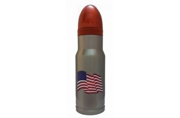 Image of AmmOMug Silver Hollow Point American Flag 16oz Mug AMA-010