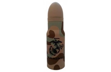 Image of AmmOMug US Marine Corps Anchor and Globe Silhouette Desert Camo 16oz Mug AMA-021