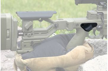 Image of Anarchy Accuracy International Thumb Rest, AX Model, Right Hand, Black AI-TR-AX-RH