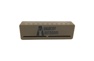 Image of Anarchy Outdoors .22 Rimfire Ammo Box, 100 Round, FDE, Medium, HS100RAB-F