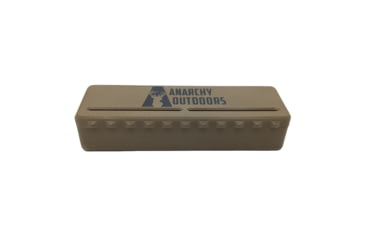 Image of Anarchy Outdoors .22 Rimfire Ammo Box, 100 Round, FDE, Medium, HS100RAB-F