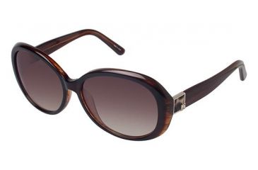 Image of Ann Taylor AT0813 Single Vision Prescription Sunglasses TYAT0813S02 - Frame Color Tortoise