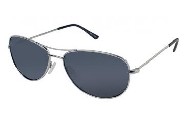 Image of Ann Taylor AT0913 Sunglasses - Frame SILVER, Lens Color Black TYAT091302