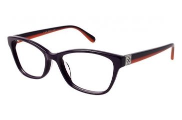 Image of Ann Taylor AT305 Progressive Prescription Eyeglasses - Frame Dark Purple, Size 53/17mm TYAT30503