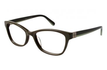 Image of Ann Taylor AT305 Progressive Prescription Eyeglasses - Frame Olive Green, Size 53/17mm TYAT30502