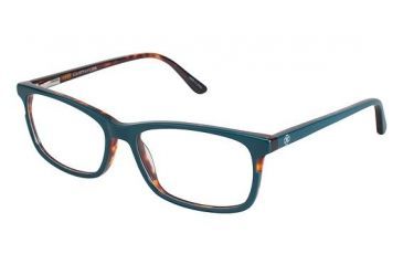 Image of Ann Taylor AT324 Bifocal Prescription Eyeglasses - Frame TEAL/TORTOISE, Size 52/15mm TYAT32403