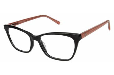 Image of Ann Taylor AT333 Bifocal Prescription Eyeglasses - Frame BLACK / BLUSH, Size 54/17mm TYAT33301