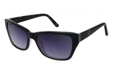 Image of Ann Taylor AT504 Progressive Prescription Sunglasses TYAT50401 - Frame Color Black