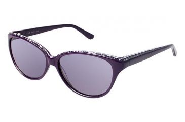 Image of Ann Taylor AT505 Sunglasses - Frame Burgundy/Leopard, Size 57/14mm TYAT50502