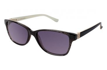 Image of Ann Taylor AT506 Bifocal Prescription Sunglasses TYAT50601 - Frame Color Black/Grey Fade