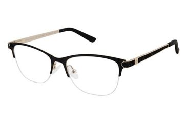 Image of Ann Taylor ATP012 Progressive Prescription Eyeglasses - Frame MATTE BLACK, Size 50/16mm TYATP01201