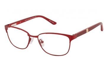 Image of Ann Taylor ATP606 Single Vision Prescription Eyeglasses - Frame Matte Burgundy, Size 49/16mm TYATP60603
