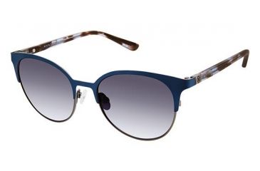 Image of Ann Taylor ATP907 Prescription Sunglasses TYATP90703 - Frame Color Mt Navy/bl Tort