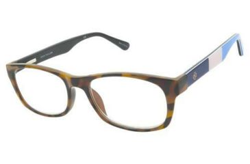 Image of Ann Taylor ATR040 Progressive Prescription Eyeglasses - Frame TORT / NAVY, Size 52/17mm TYATR04010