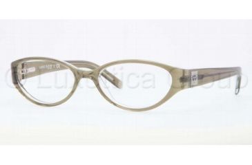 Image of Anne Klein AK 8108 AK8108 Eyeglass Frames 269-5016 - Olive / Crystal Frame, Demo Lens Lenses