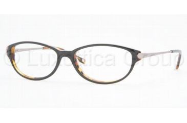 Image of Anne Klein Eyeglasses AK8080 with No-Line Progressive Rx Prescription Lenses 203-5115 - Black/Tortoise 